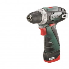 Дрель-шуруповерт Metabo PowerMaxx BS Basic 12 В (x2 АКБ)