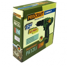 Дрель-шуруповерт Procraft PA12 LI Compact