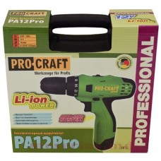 Дрель-шуруповерт Procraft PA12 Pro