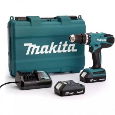 Дрель-шуруповерт Makita DF457DWE